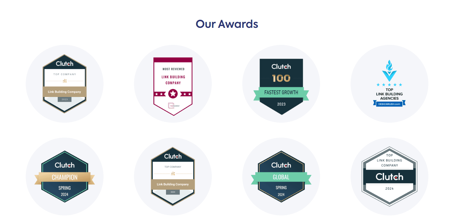 Editorial.Link awards and recognition