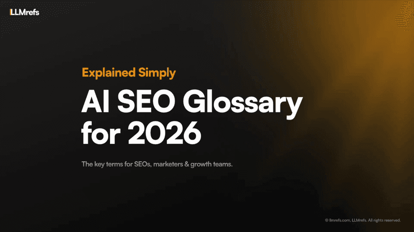 33 key terms you need to know for AI SEO in 2025